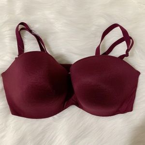 Victoria Secret lined strapless bra size 38DD